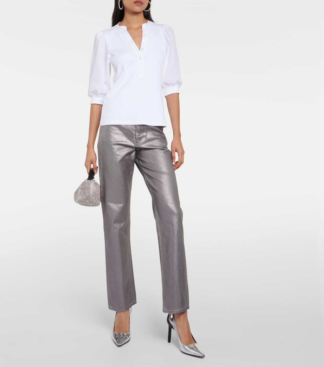 Bluse Coralee aus einem Baumwollgemisch | Veronica Beard