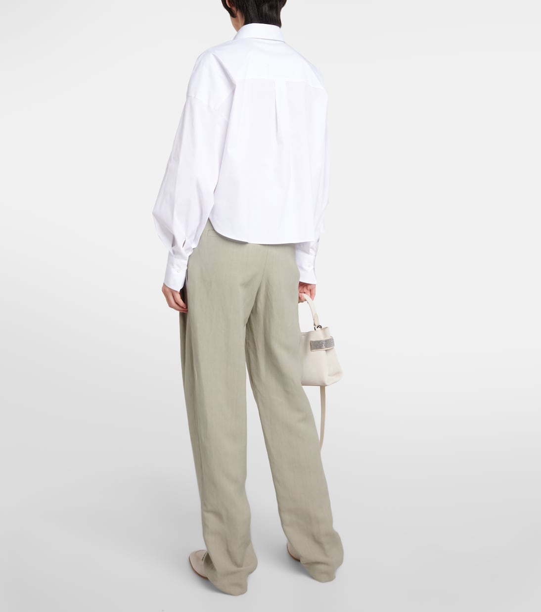 Cotton-blend shirt | Brunello Cucinelli