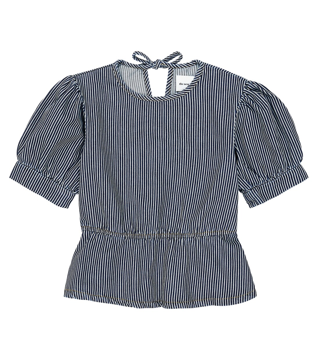 Ventura striped denim top | The New Society
