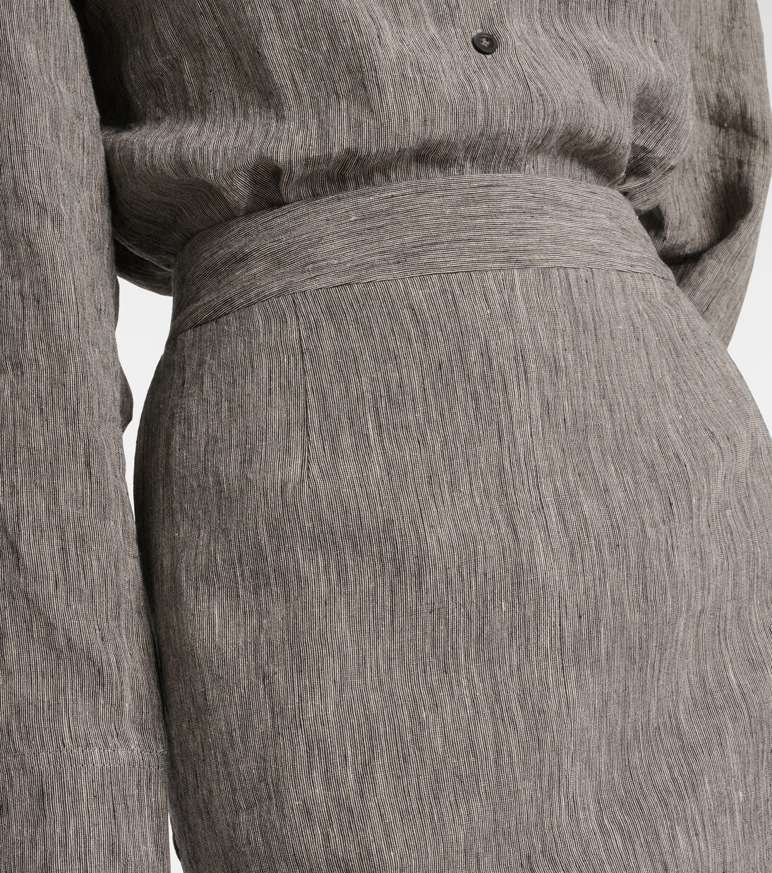 Maxirock Romilie aus Leinen | Tove