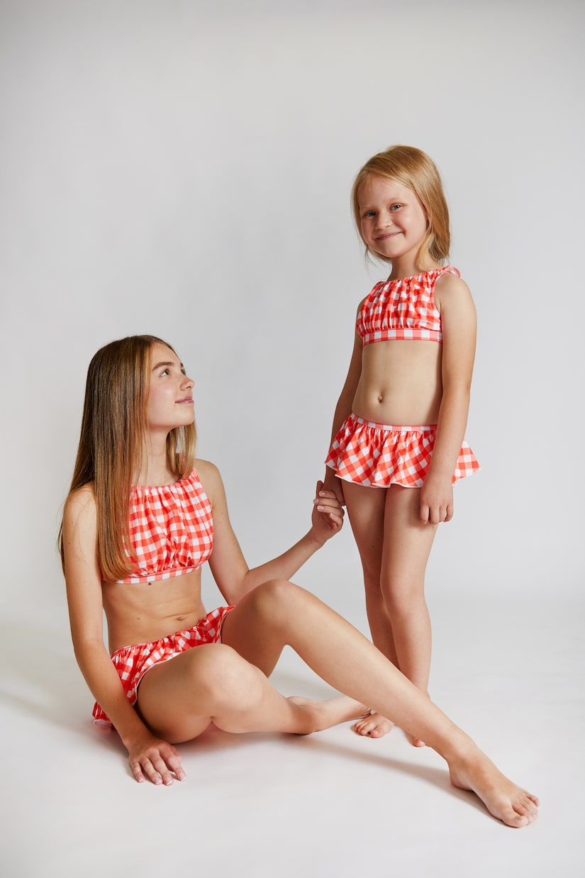 Bari checked bikini  | Suncracy