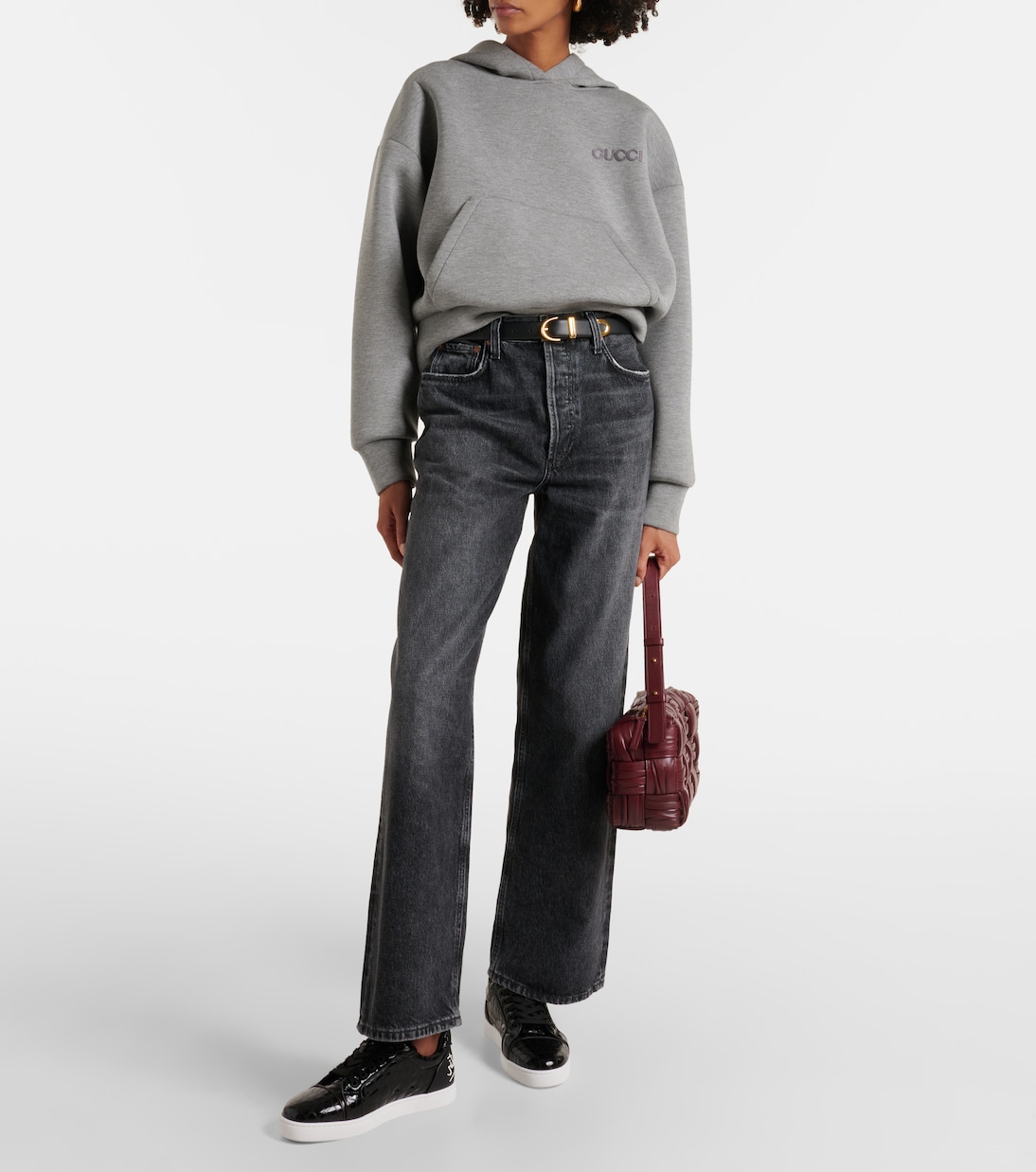 Sneakers Fun Vieira in pelle stampata | Christian Louboutin