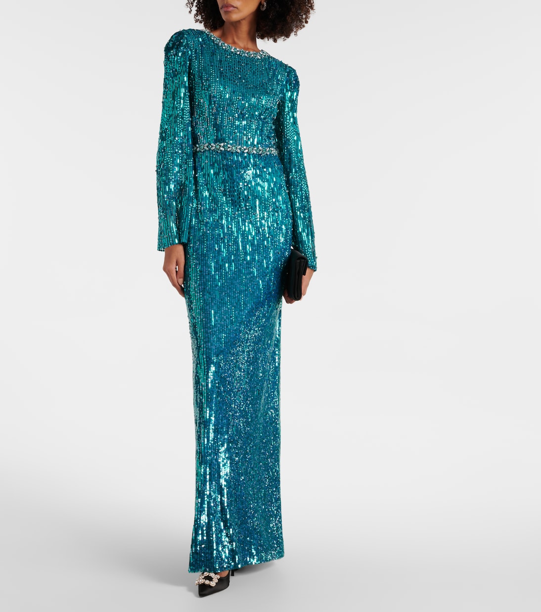 Robe mit Pailletten | Jenny Packham