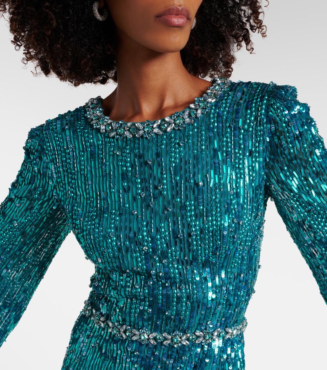 Robe mit Pailletten | Jenny Packham