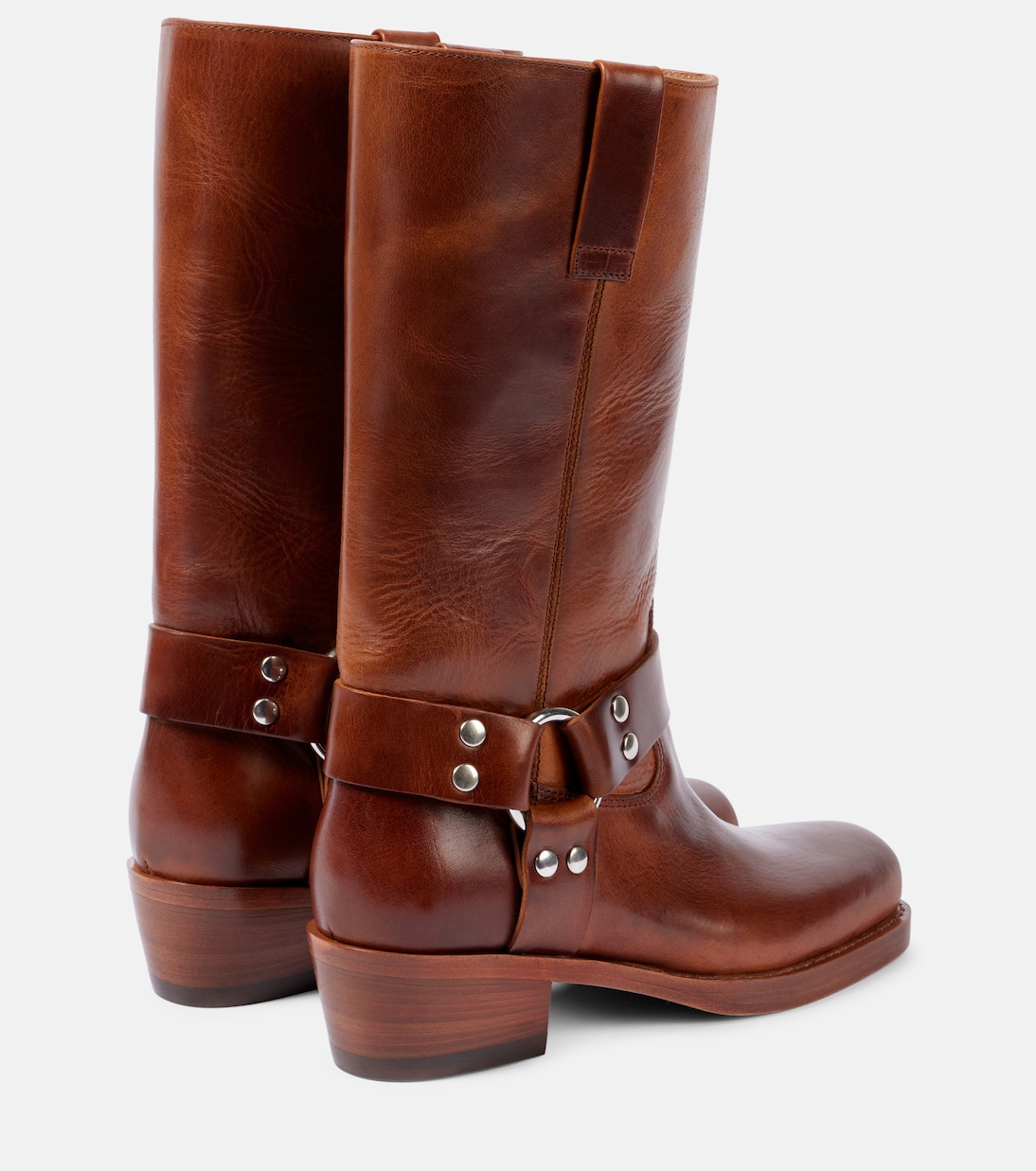 Roxy 45 leather biker boots | Paris Texas