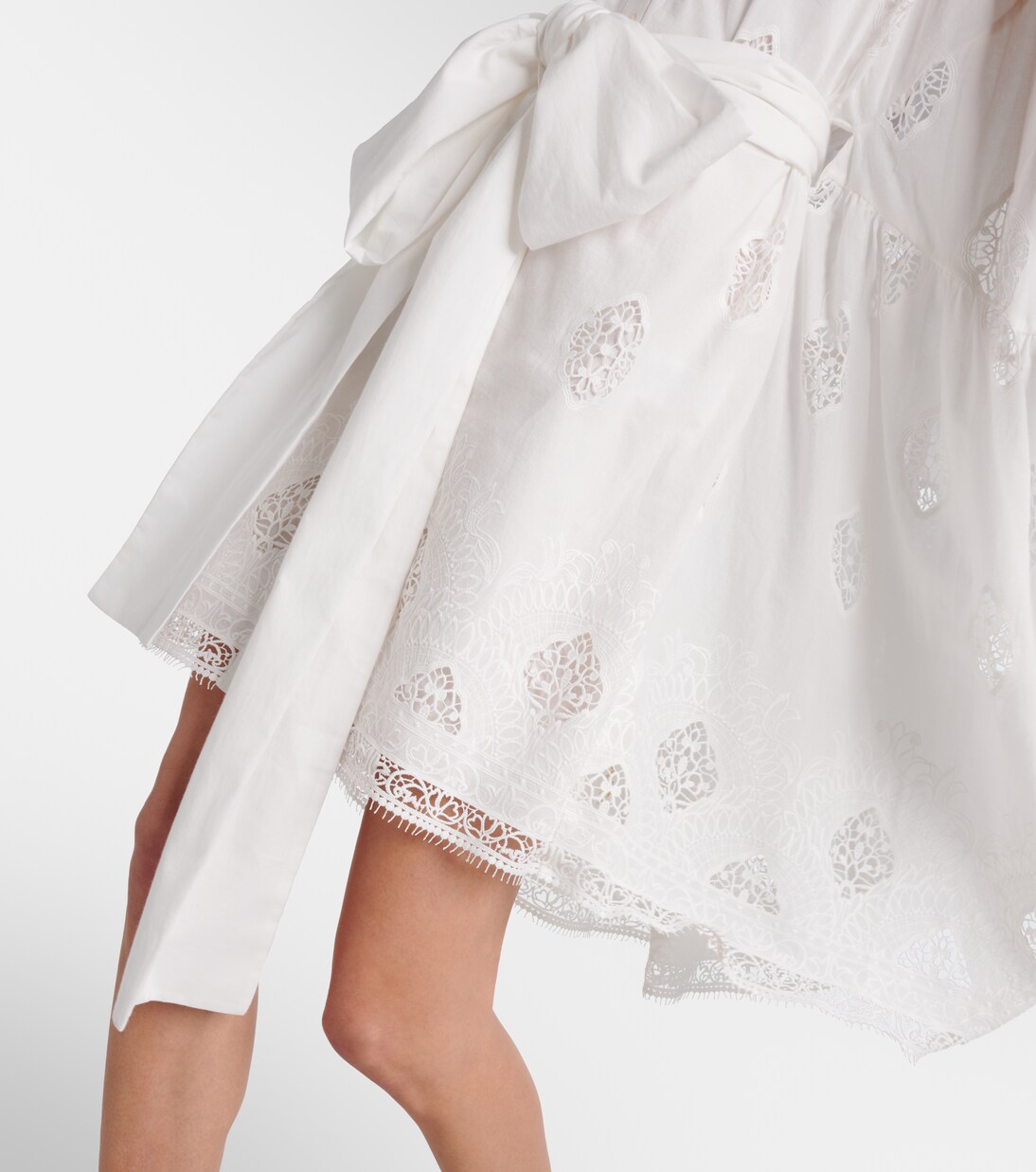 Robe brodée en coton mélangé | Erdem