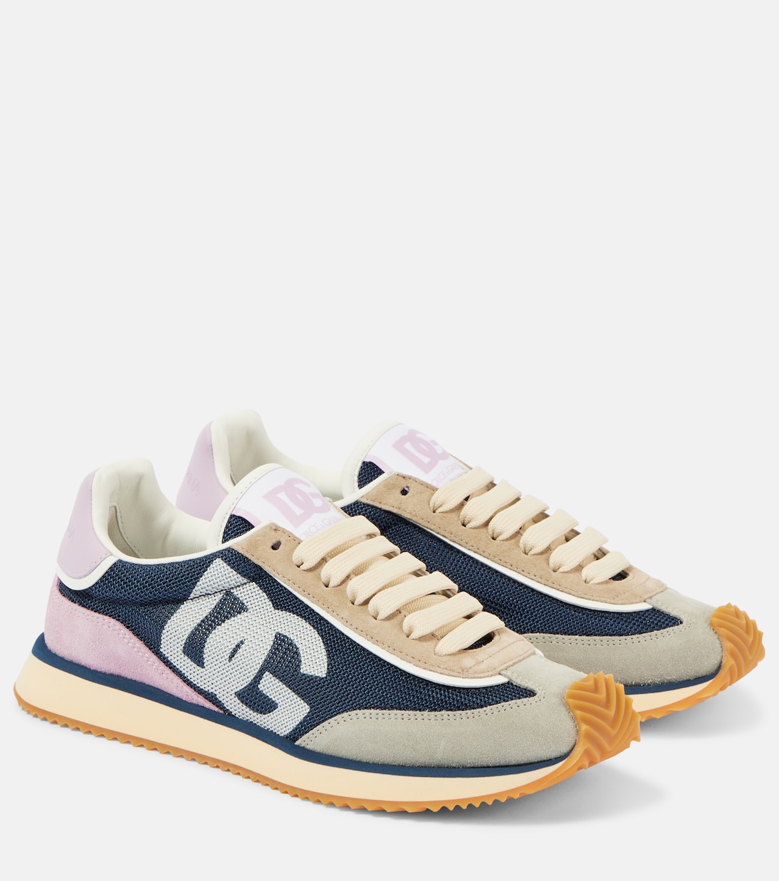 Logo suede sneakers | Dolce&Gabbana