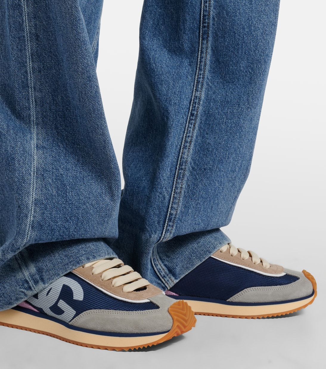 Logo suede sneakers | Dolce&Gabbana