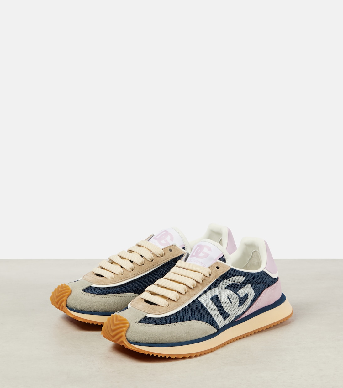Logo suede sneakers | Dolce&Gabbana