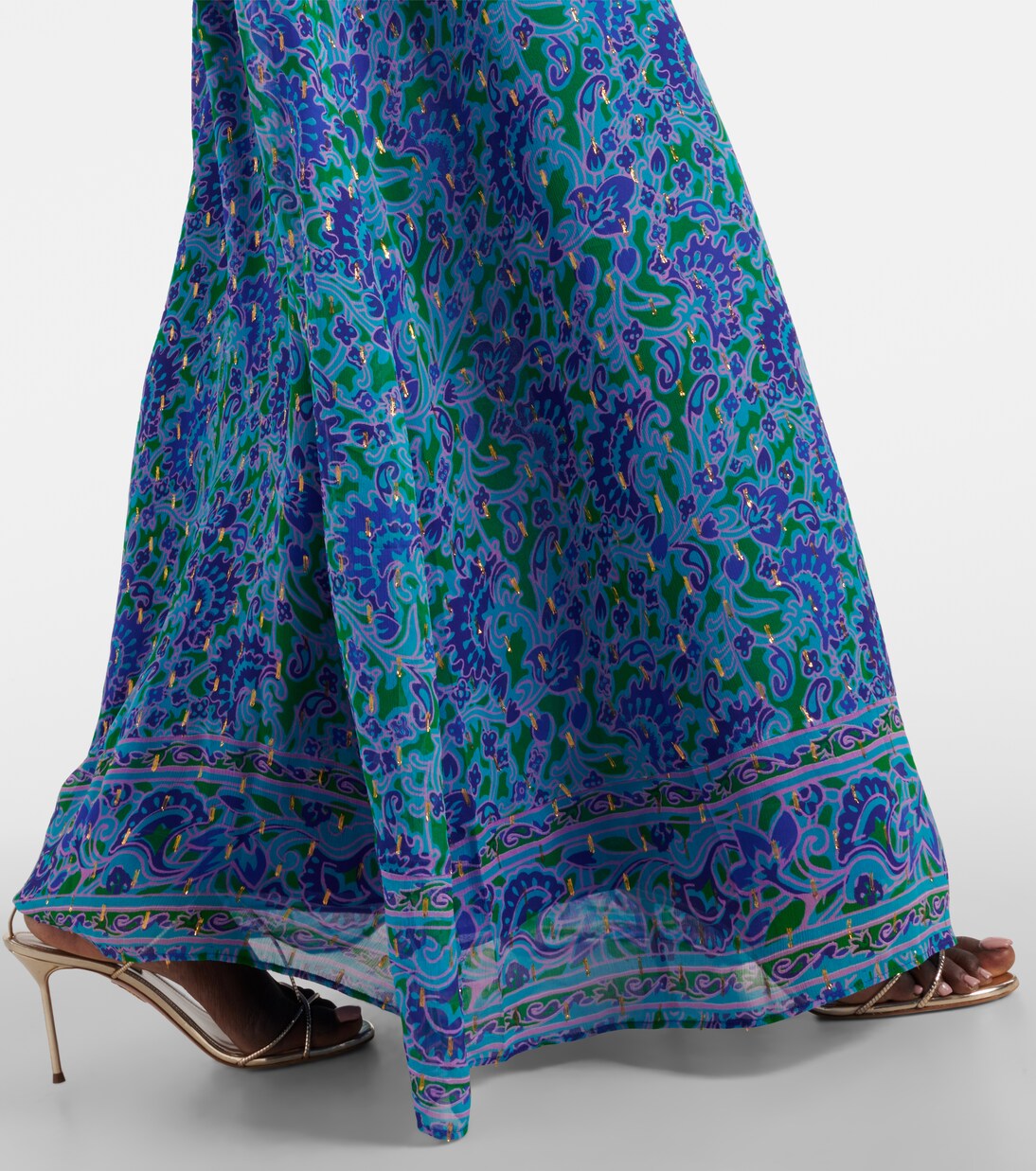 Robe longue Lenny imprimée | Rixo