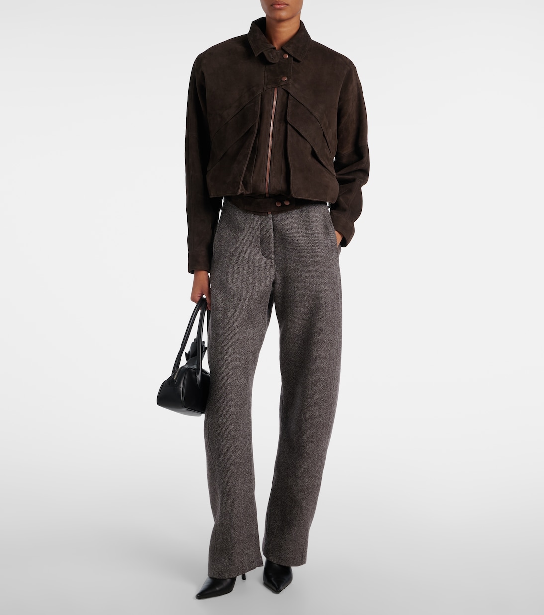 Suede jacket | Magda Butrym