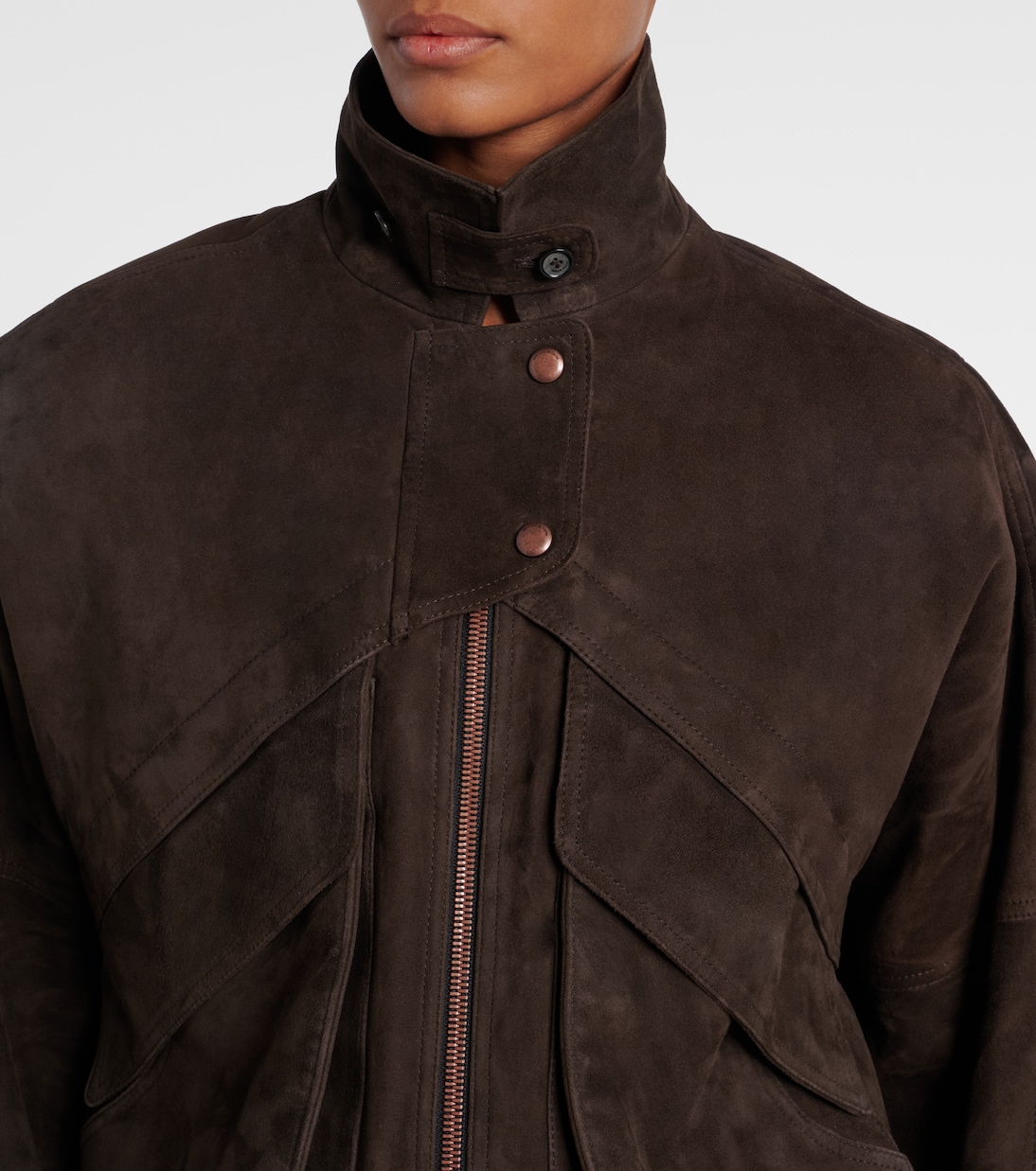 Suede jacket | Magda Butrym