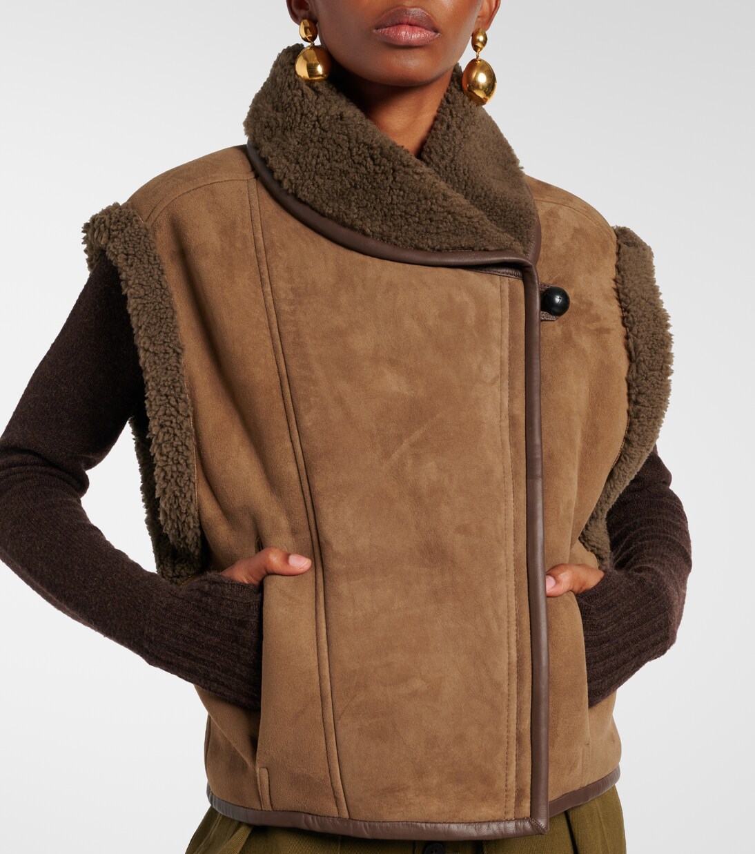 Weste Alime aus Shearling | Isabel Marant