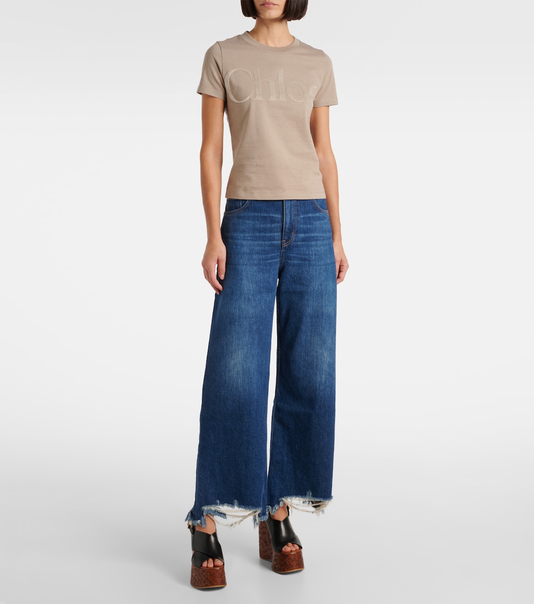 T-Shirt aus Baumwolle | Chloé