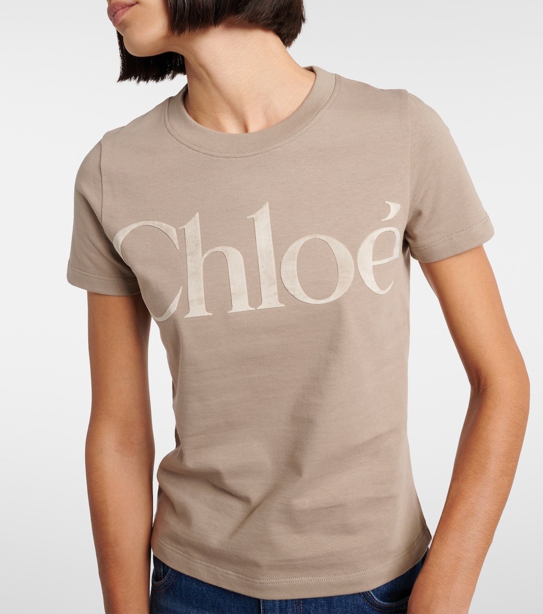 T-Shirt aus Baumwolle | Chloé