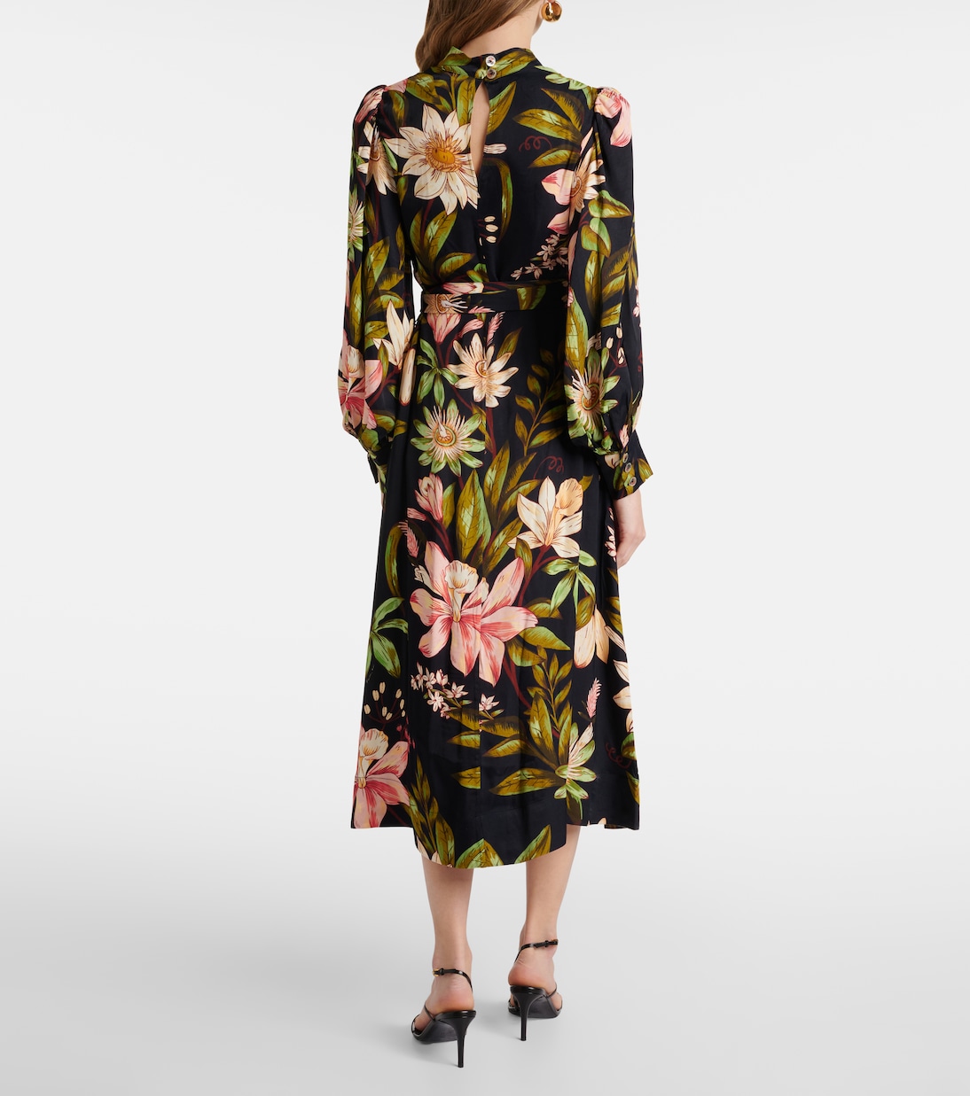 Robe midi à fleurs | Farm Rio