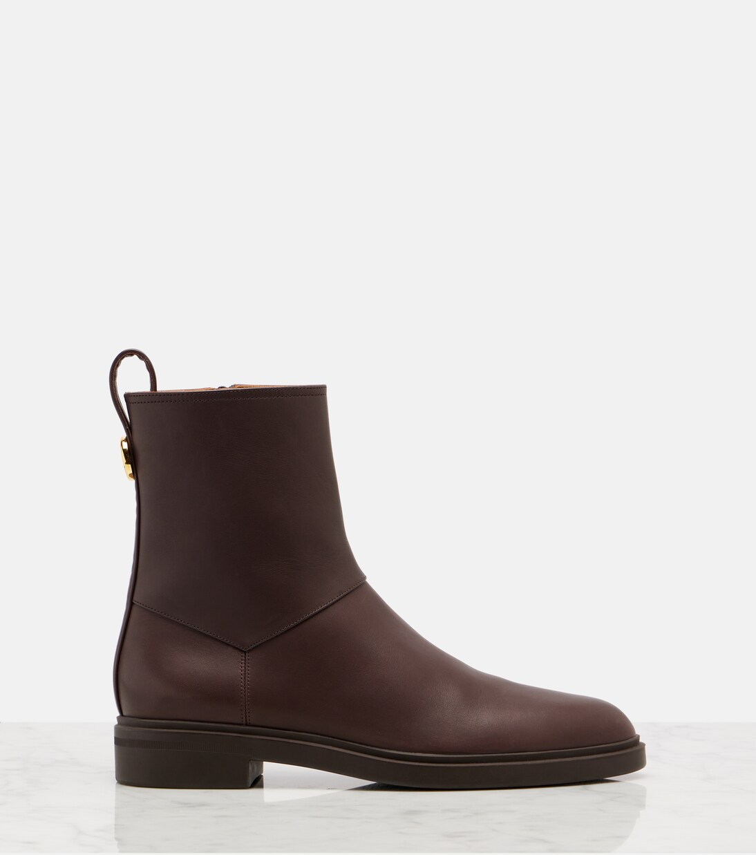 Kilda leather ankle boots | Loro Piana