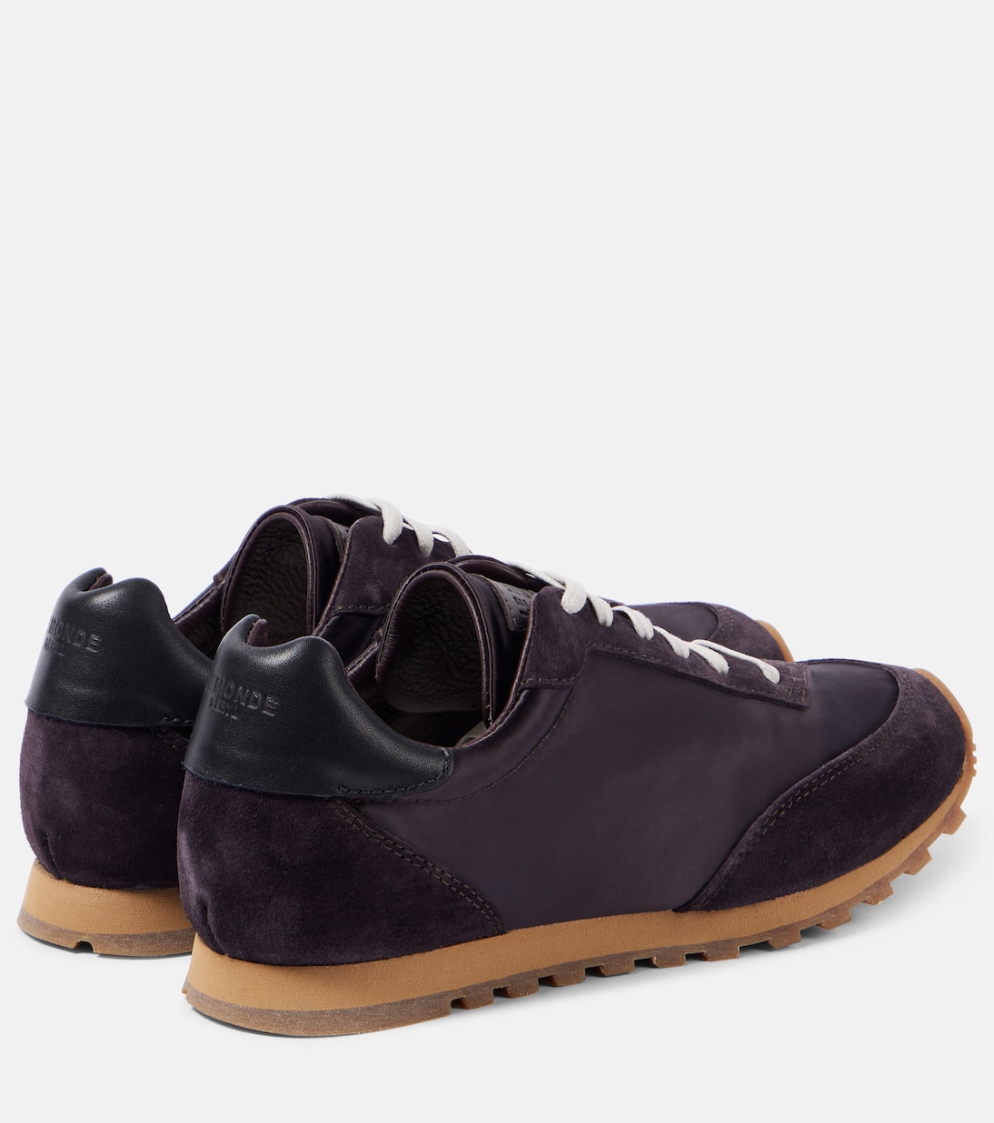 Sneakers Slim Runner aus Satin | Le Monde Béryl