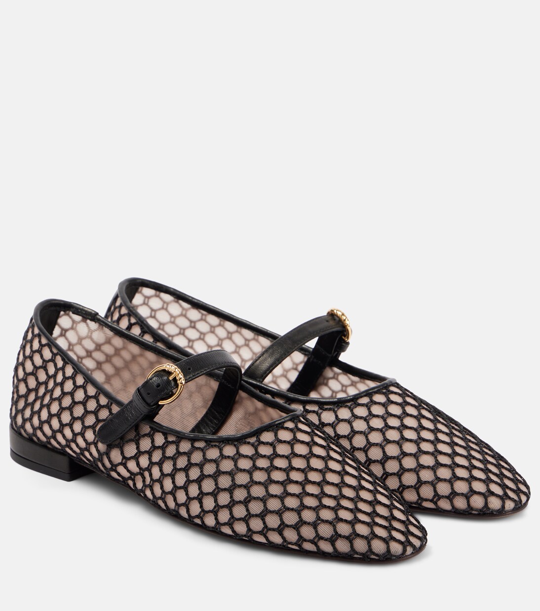 Mary-Jane-Ballerinas Isobel aus Mesh | Ulla Johnson