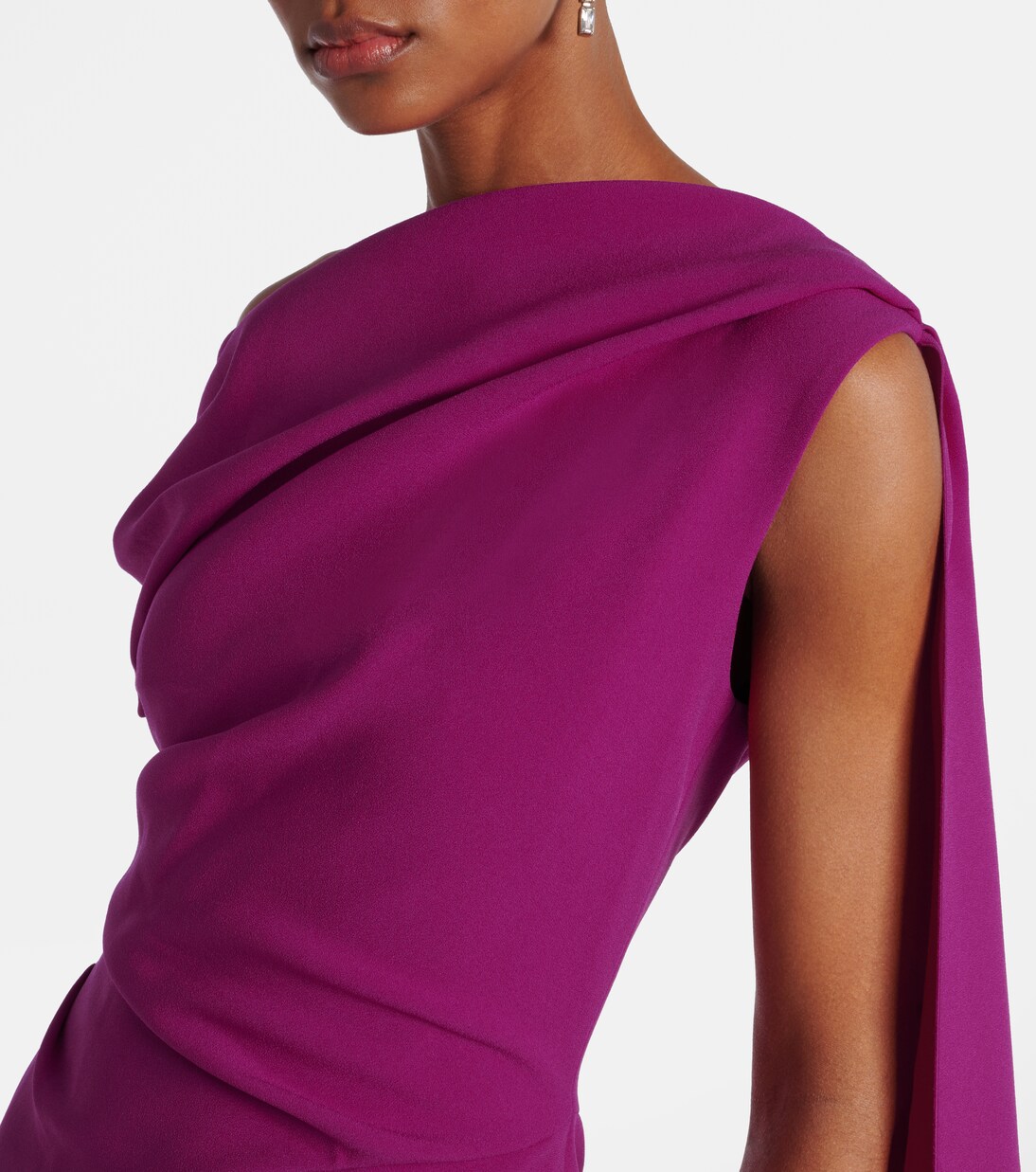 Robe midi Maite en crêpe | Roksanda