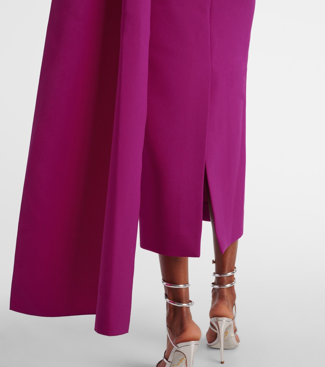 Robe midi Maite en crêpe | Roksanda