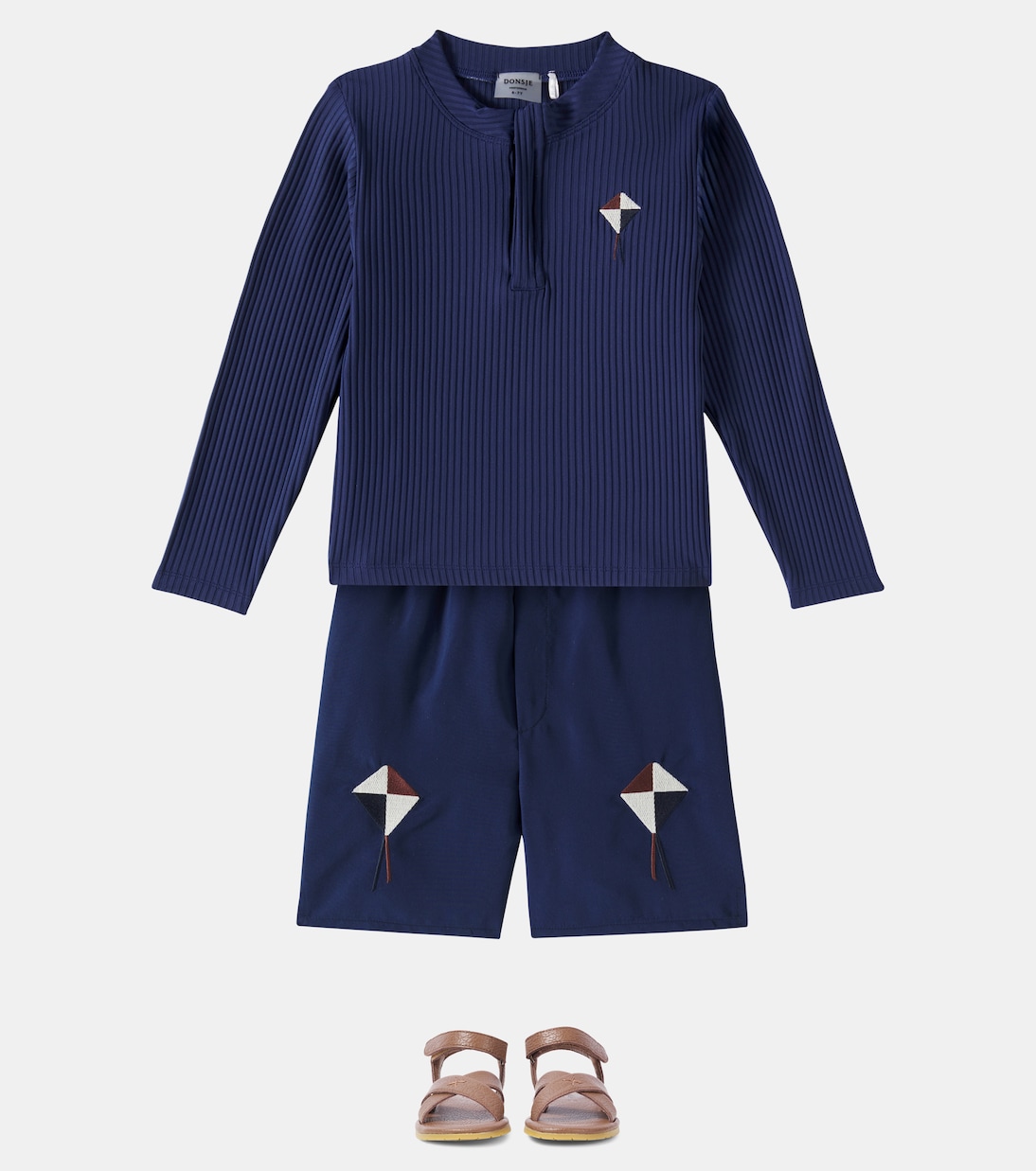 Mees embroidered swim trunks | Donsje