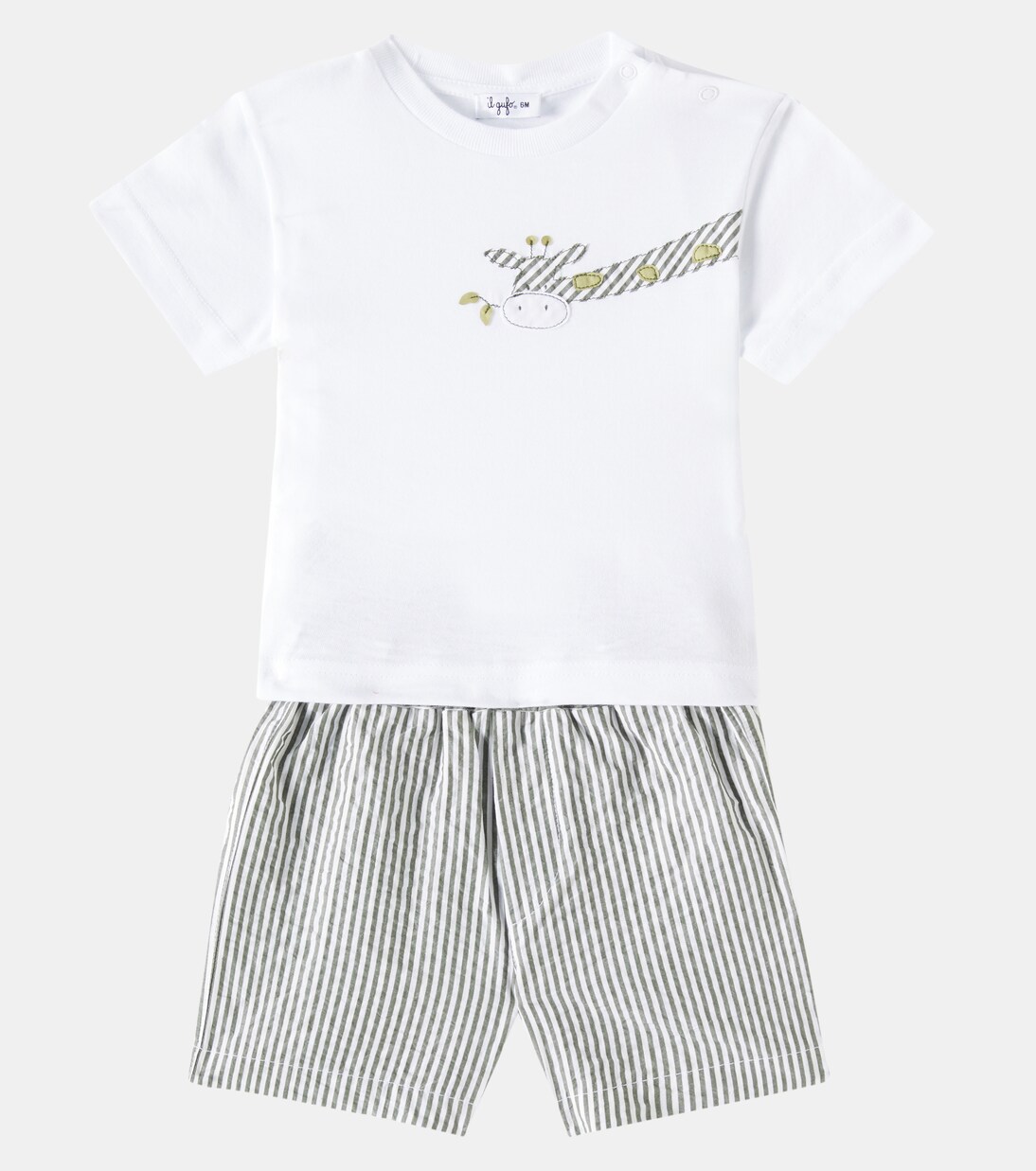 Baby - T-shirt e shorts in cotone | Il Gufo