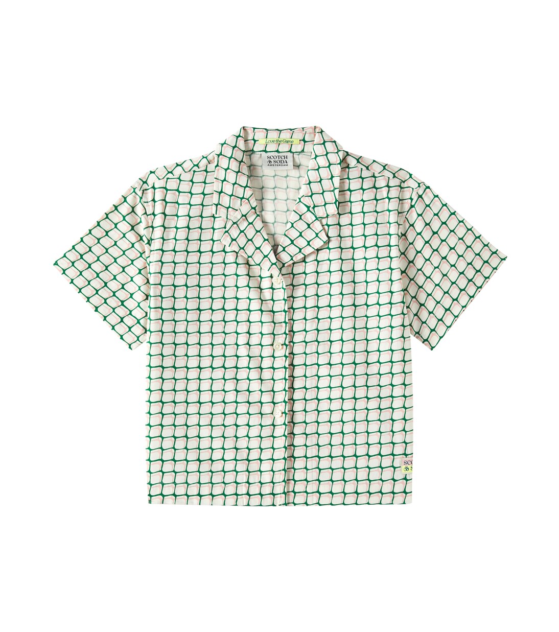 Printed cotton-blend top | Scotch & Soda Kids