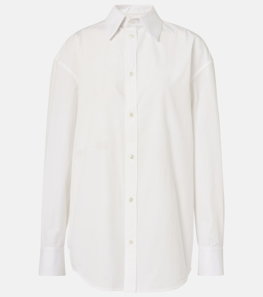 Camicia Cassandre in popeline di cotone | Saint Laurent