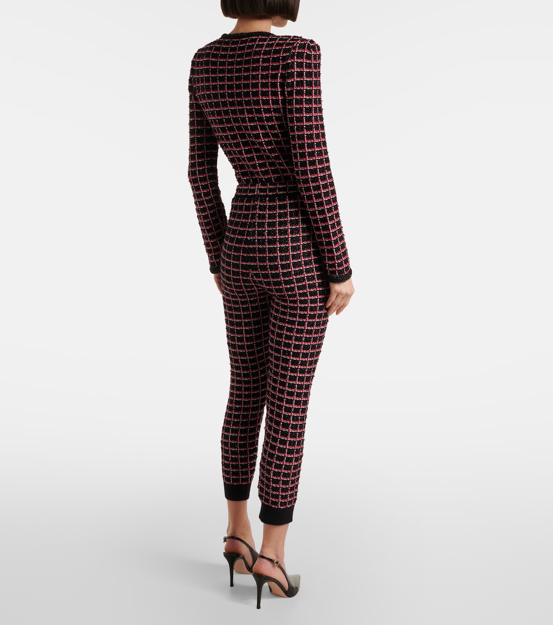 Robe midi en tweed | Self-Portrait