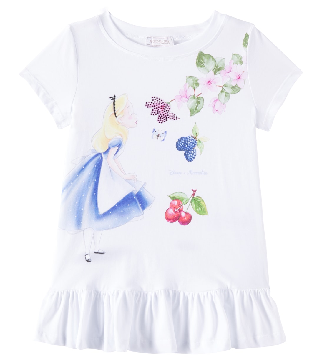 X Disney® Top aus Baumwoll-Jersey | Monnalisa