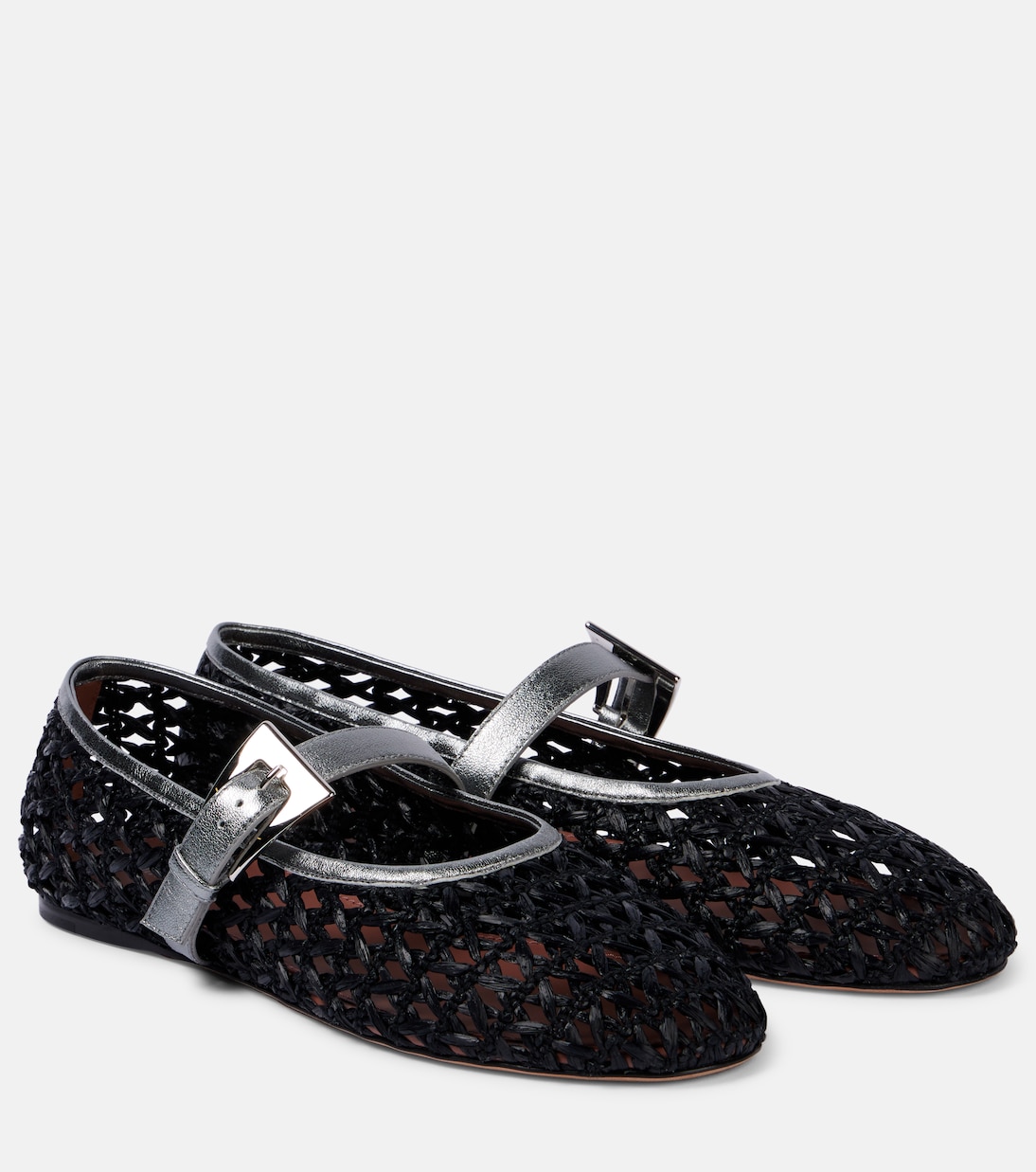 Ballerines Sveva en raphia | Paris Texas