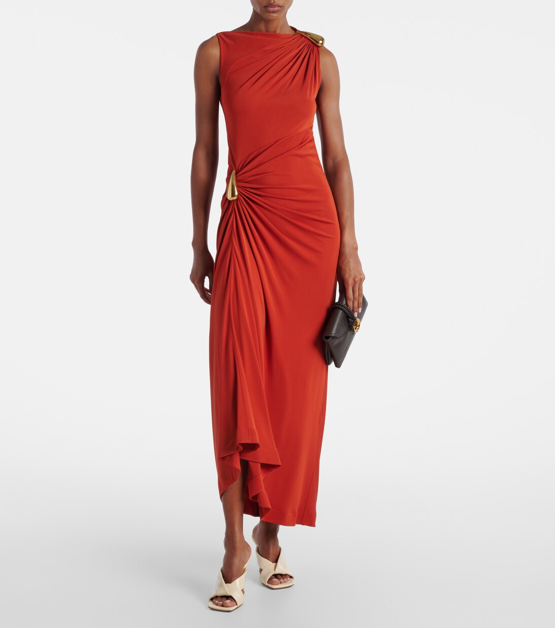 Riva 90 leather thong sandals | Bottega Veneta