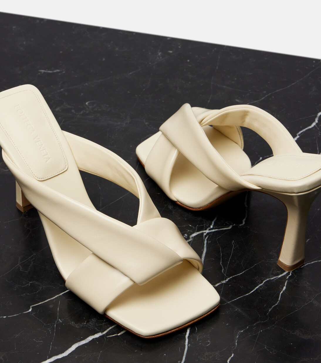 Riva 90 leather thong sandals | Bottega Veneta