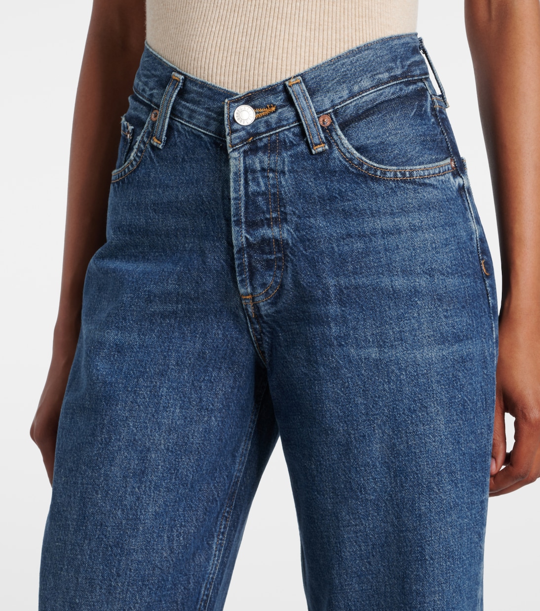 Straight Jeans V-Waist Baggy  | Agolde