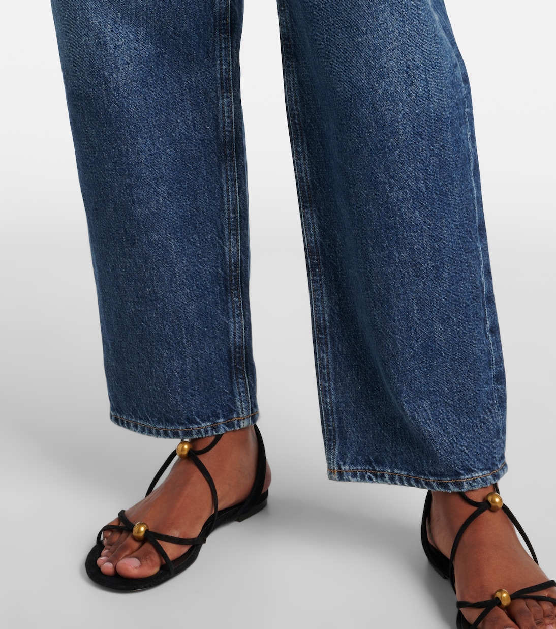 Straight Jeans V-Waist Baggy  | Agolde