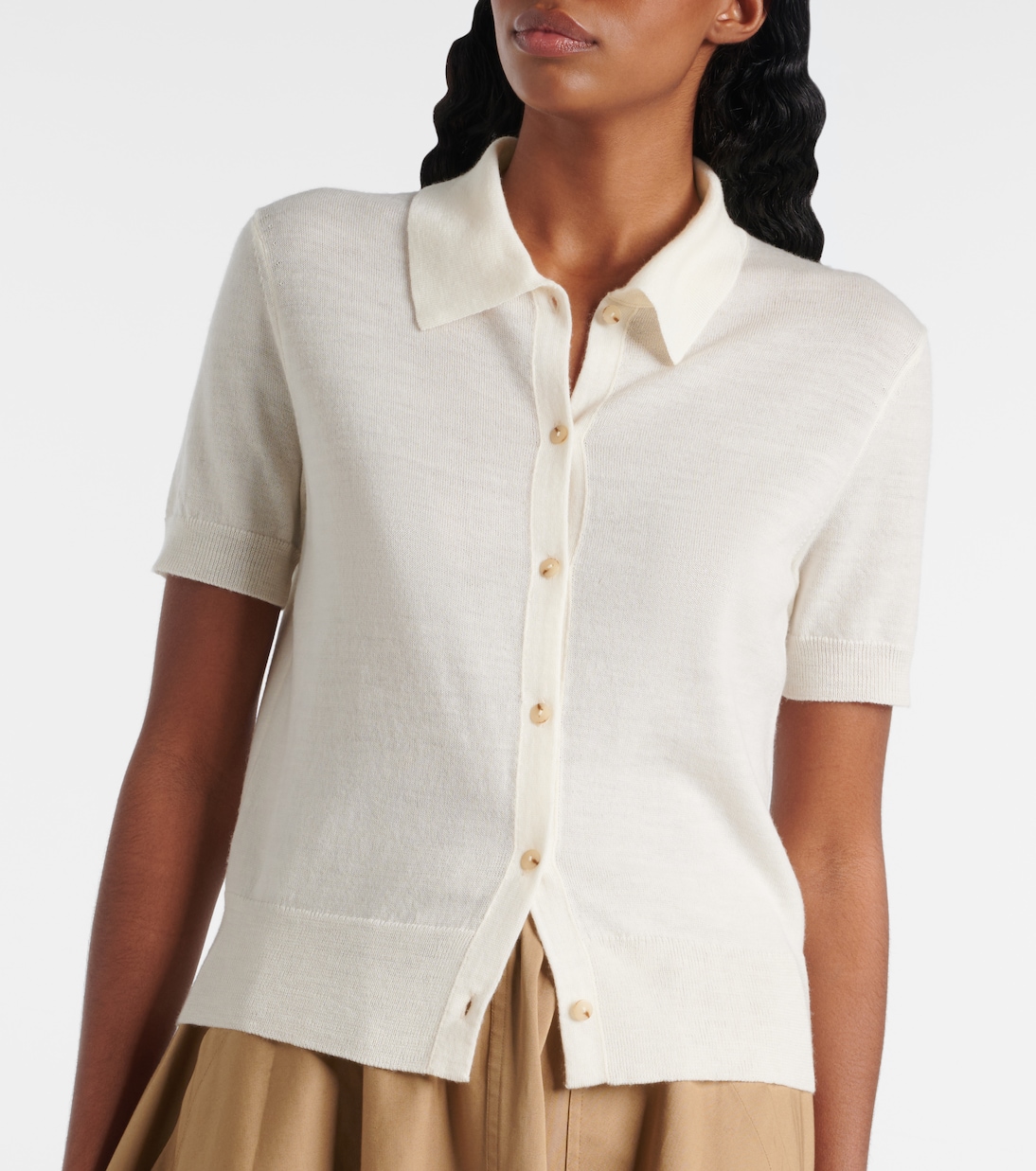 Bluse aus einem Wollgemisch | Vince