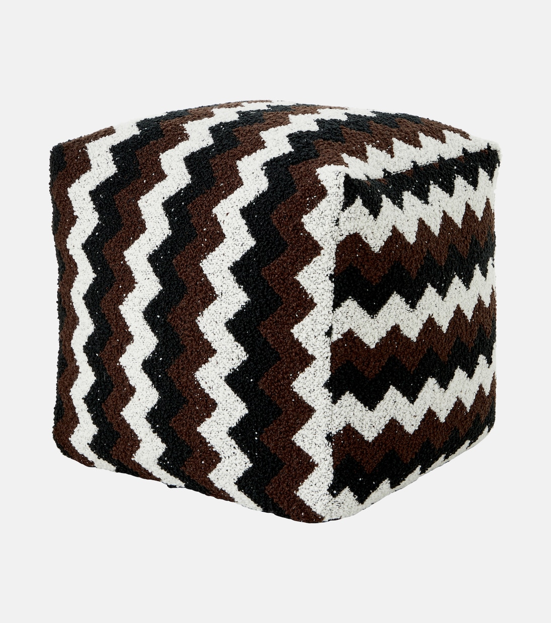 Pouf Riccio aus Bouclé | Missoni