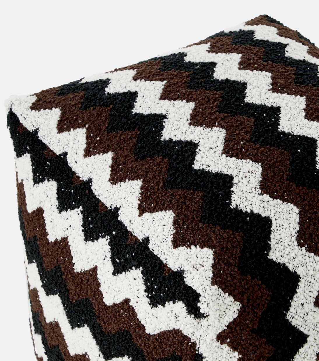 Pouf Riccio aus Bouclé | Missoni