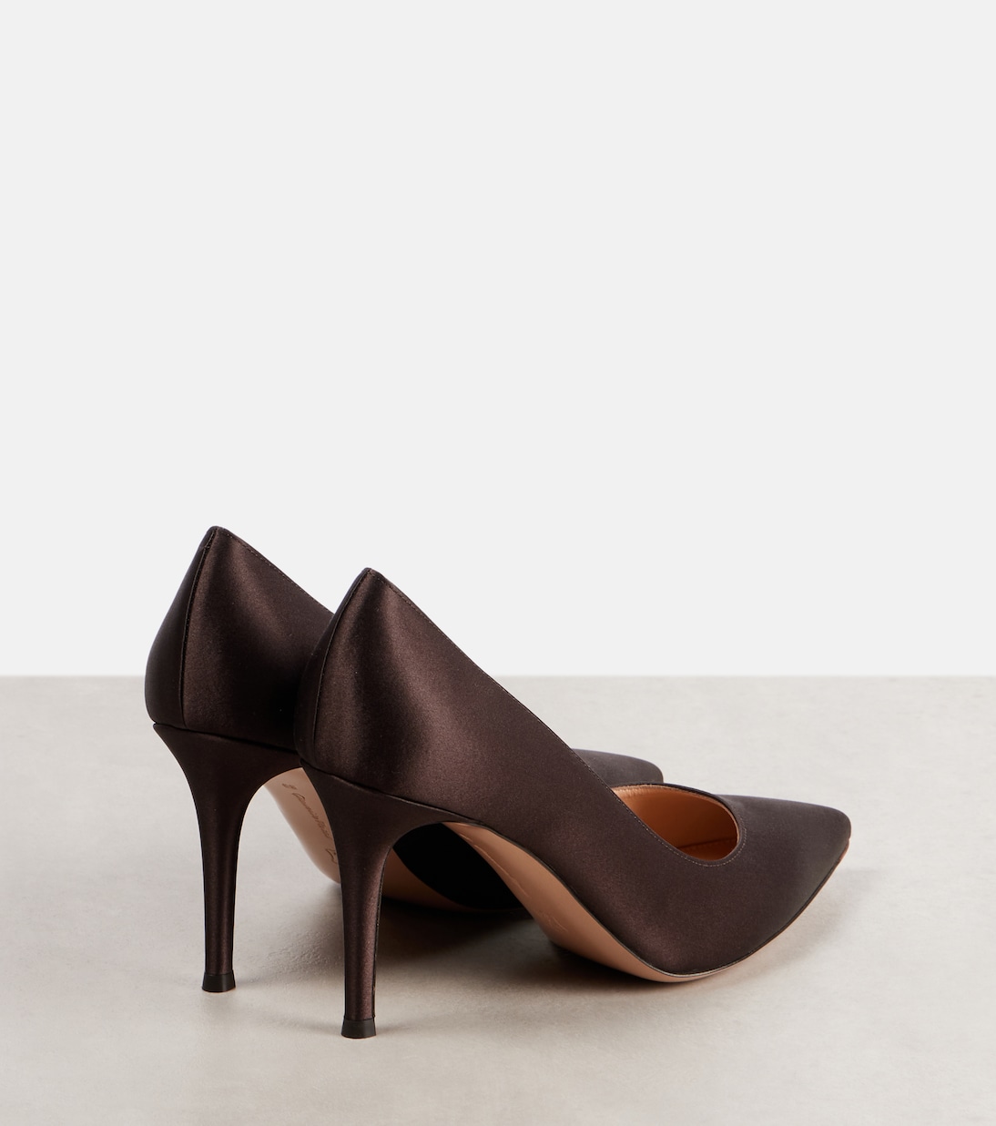 Escarpins Gianvito 85 en satin | Gianvito Rossi