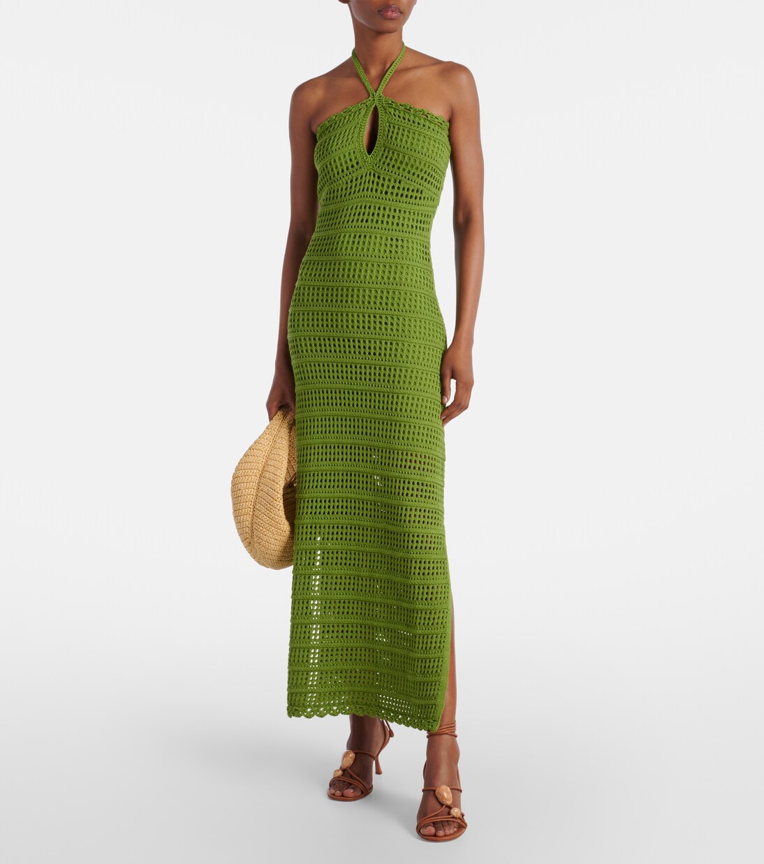 Robe midi Koah en coton mélangé | Simkhai