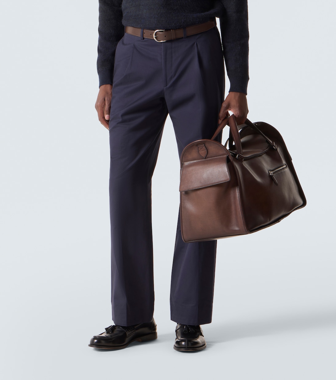 Périple leather duffel bag | Berluti