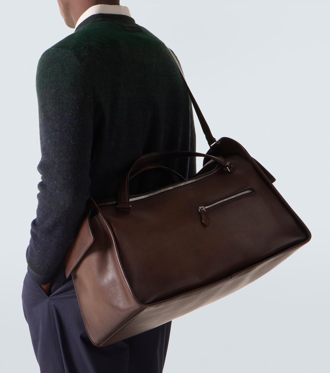 Périple leather duffel bag | Berluti