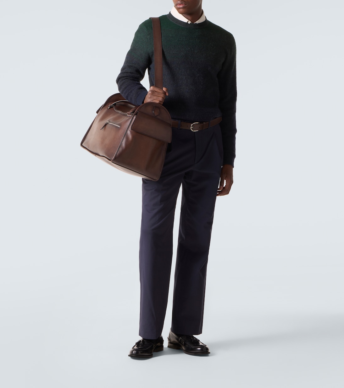 Périple leather duffel bag | Berluti