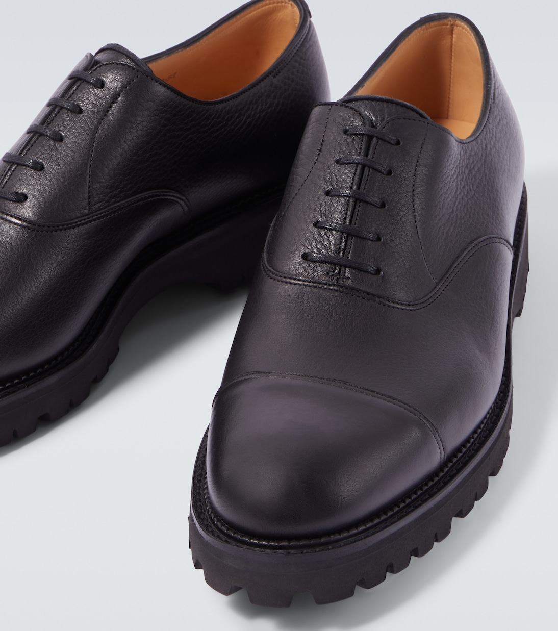 Leather Oxford shoes | John Lobb