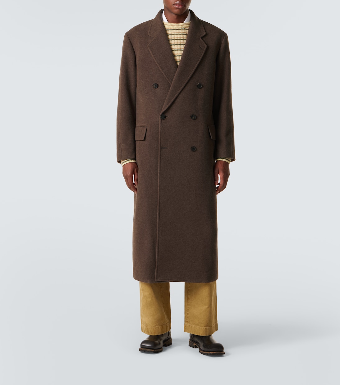 Cappotto doppiopetto in lana | Auralee