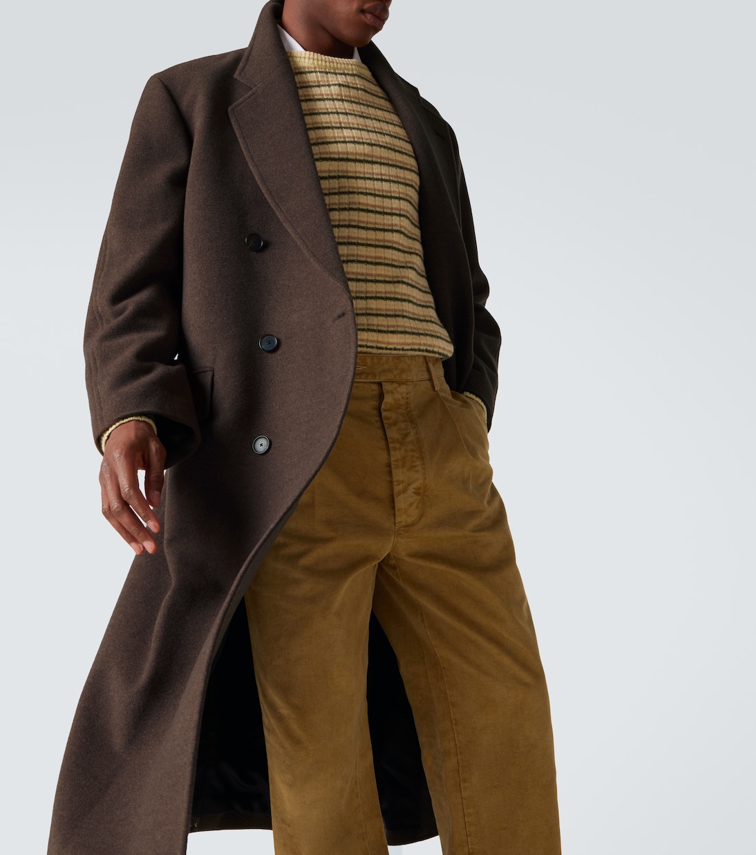 Cappotto doppiopetto in lana | Auralee