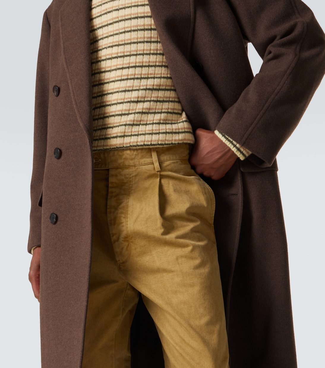 Cappotto doppiopetto in lana | Auralee