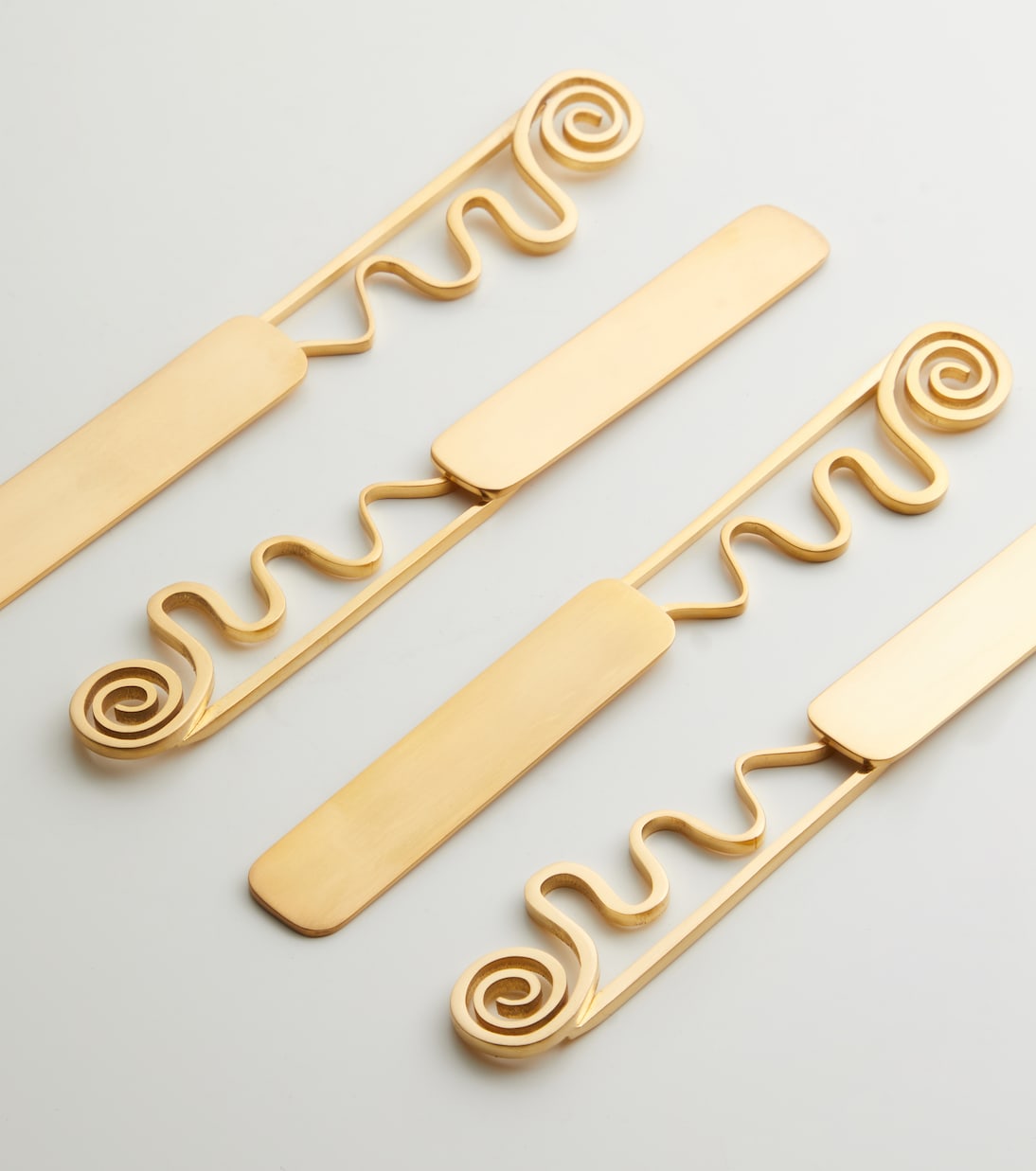 Spirale set of 4 stainless steel spreaders | L'Objet
