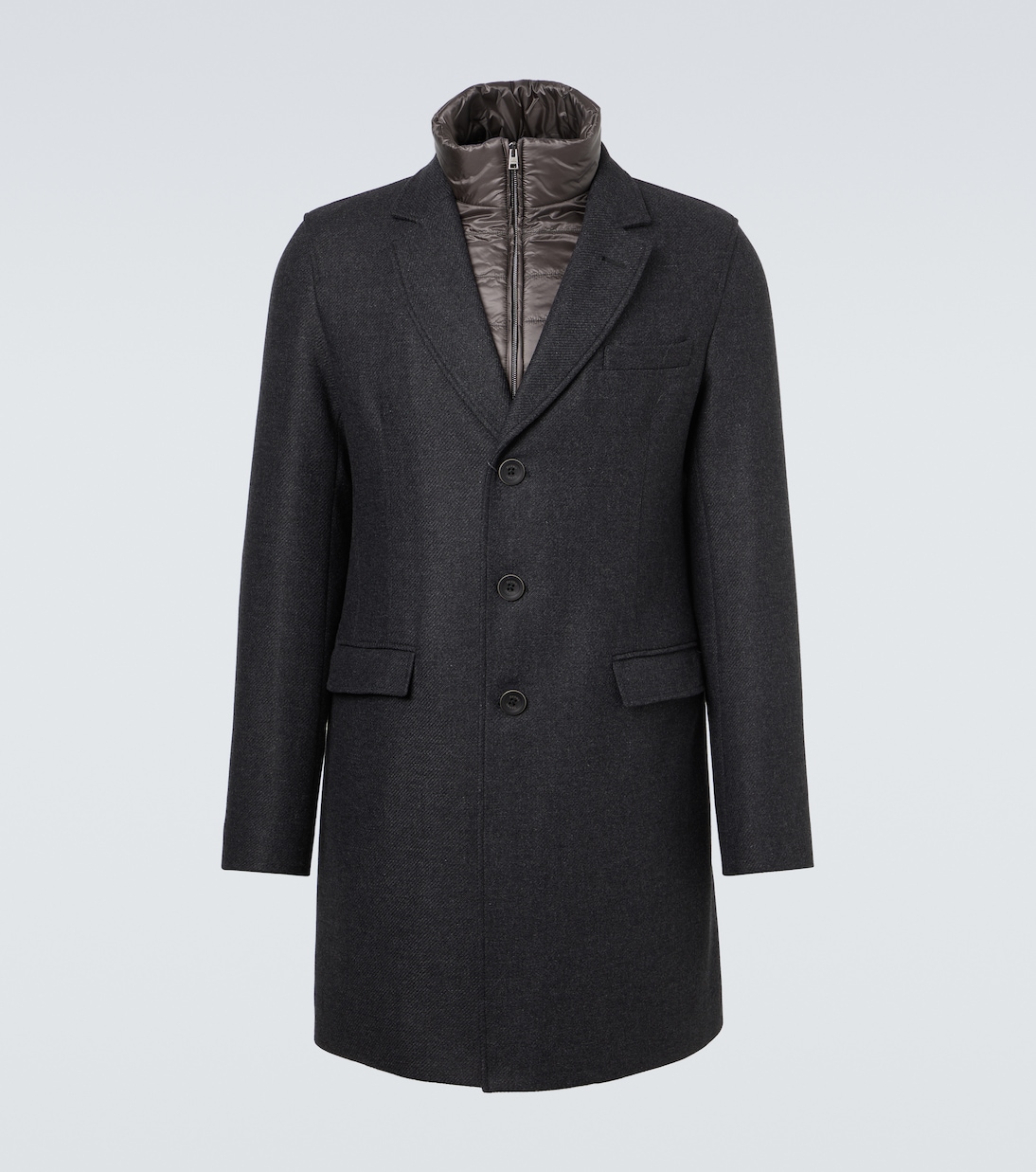 Wool-blend coat | Herno